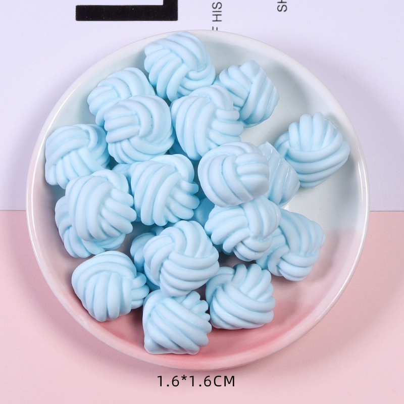 Set 10 Miếng Dán Trang Trí Điện Thoại / Sổ Tay DIY Bằng Nhựa Resin Màu Sắc Mô Phỏng Sáng Tạo