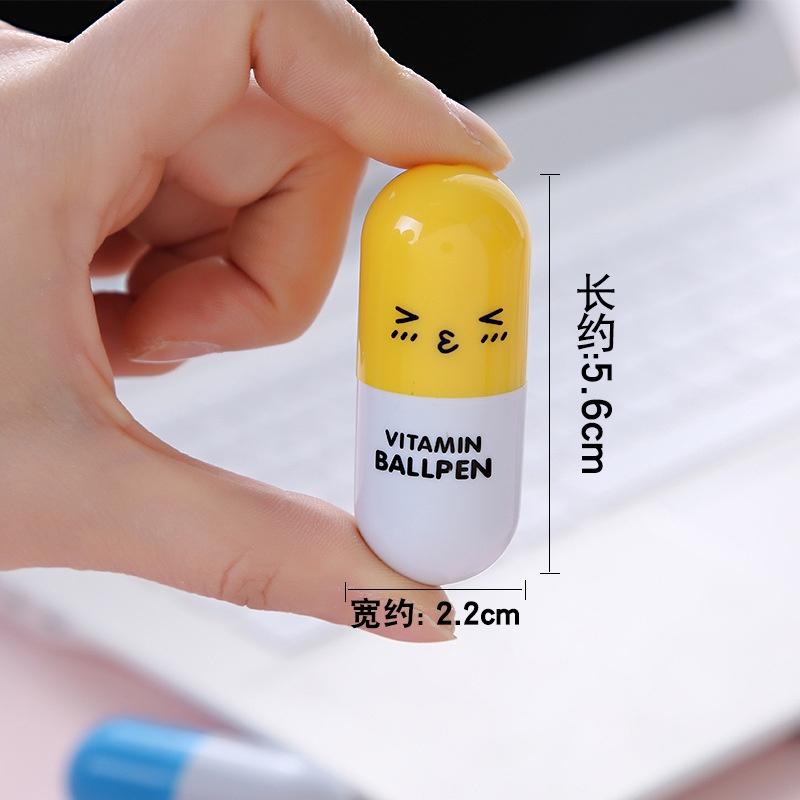 Bút Bi Hình Viên Thuốc Ngộ Nghĩnh Dễ Thương