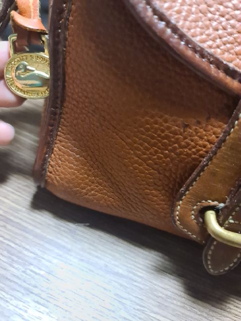 Túi vịt dooney hàng secounhand xưa ơi là xưa đeo chéo hàng Si đẹp độc