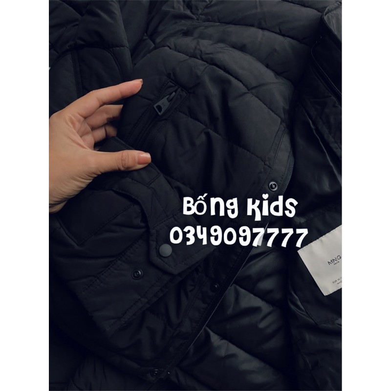 Áo Phao Nam Chần Bông Siêu Nhẹ Đen MG | BigBuy360 - bigbuy360.vn