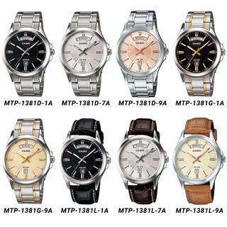 Đồng hồ nam chính hãng Casio Anh Khuê MTP-1381