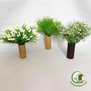 Lọ đựng hoa bằng tre - giao màu ngẫu nhiên