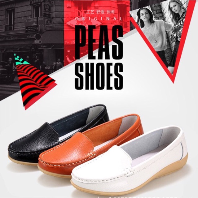 Giầy lười da thật nữ | BigBuy360 - bigbuy360.vn