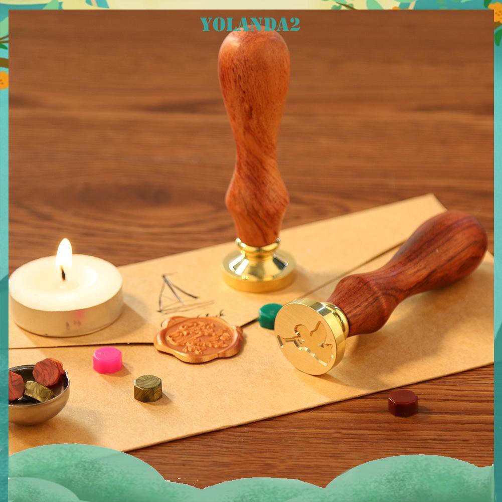 Con Dấu Gỗ Họa Tiết Cây Phong Cách Retro Độc Đáo