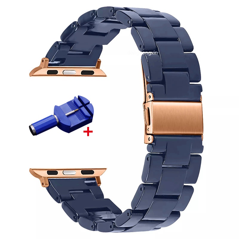 Dây Đeo Đồng Hồ Apple 44mm 40mm 38mm 42mm Thời Trang Cho iwatch Serie 3 4 5 6 se 7