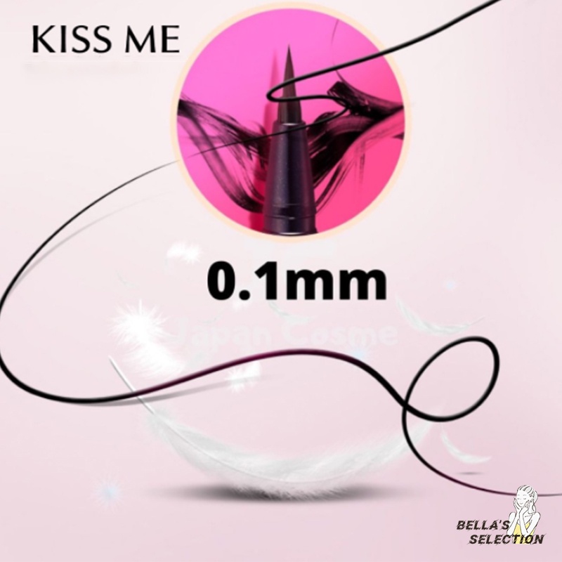 Kẻ mắt Kiss Me hàng Auth kẻ mắt nước lâu trôi không lem, bút kẻ mắt chống nước