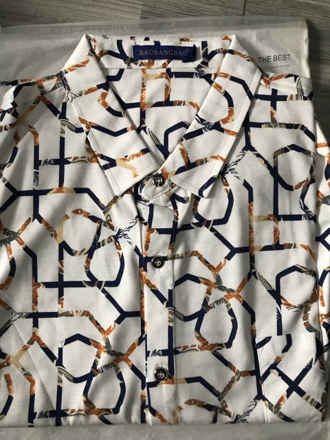 Áo sơ mi nam hoạ tiết hoa lá trung niên trung tuổi (nhiều mẫu)