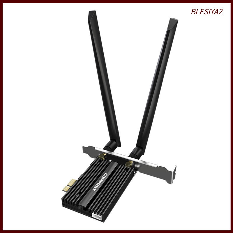 Bộ tiếp hợp WiFi 6 PCI-E 1800Mbps 802.11AX PCI bluetooth 5.2 dành cho máy tính bàn