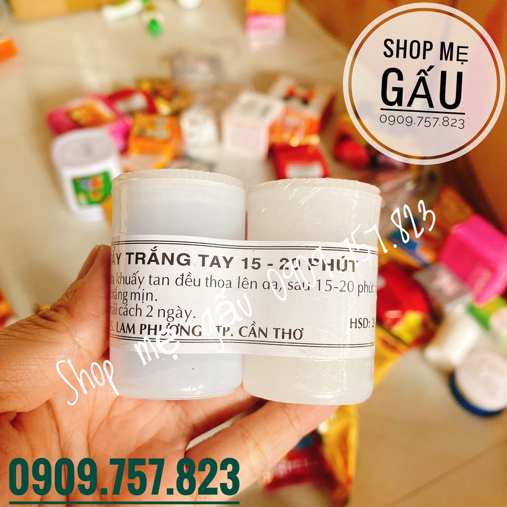 CẶp bột tẩy trắng cấp tốc