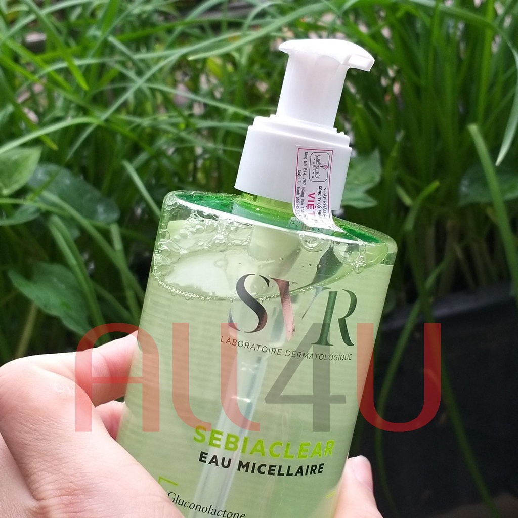 [TEM VIỆT NỮ] SVR Sebiaclear Eau Micellaire 400mL - Nước Tẩy Trang Giúp Làm Sạch Và Loại Bỏ Dầu Cho Da.