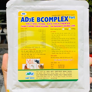 VITAMIN BCOMPLEX CHO VẬT NUÔI KÍCH THÍCH THÈM ĂN.