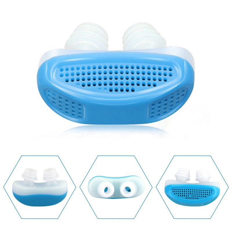 Dụng Cụ Hỗ Trợ Ngáy Ngủ - Thiết Bị Chống Ngáy Ngủ Lọc Không Khí 2 in 1