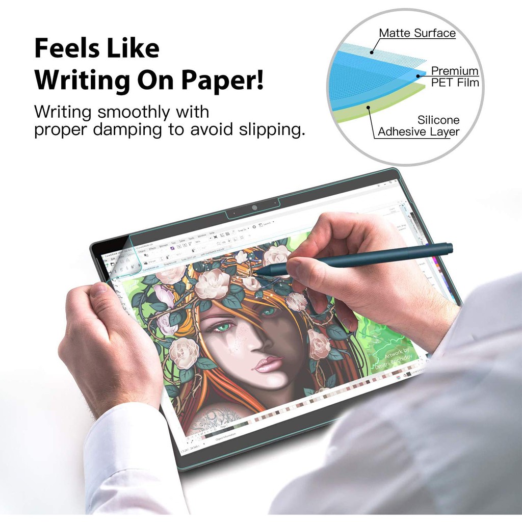Dán màn hình HD cho Surface Pro X / Pro 8 / Pro 9 13inch