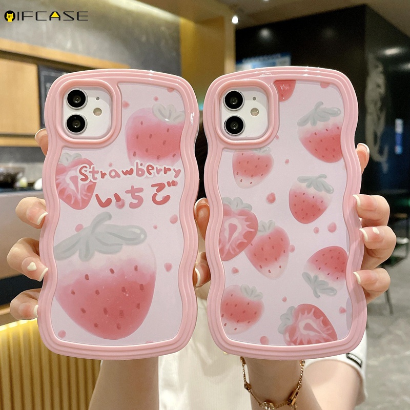 Ốp Điện Thoại Trong Suốt Họa Tiết Trái Cây Mùa Hè 2 Trong 1 Cho iPhone 13 12 11 Pro Max XS Max XR X