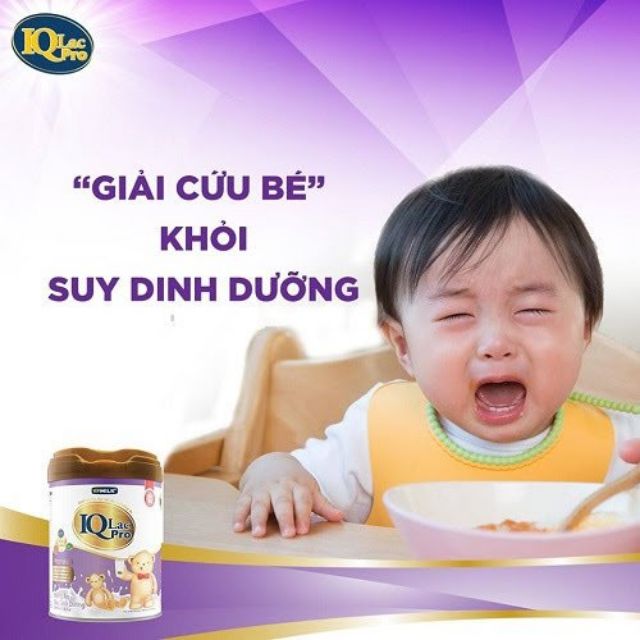 [DATE 3/1/2024] Sữa IQLAC Pro Premium Cao Cấp cho trẻ Biếng Ăn - Suy Dinh Dưỡng 900g