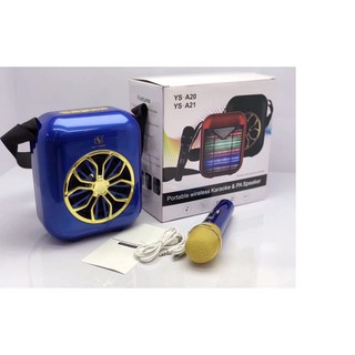 Loa karaoke mini YS-A20 tặng micro không dây