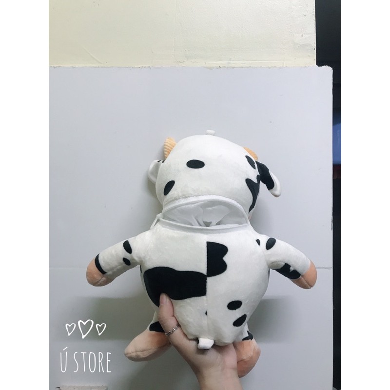 Túi đeo chéo bò sữa bông | BigBuy360 - bigbuy360.vn