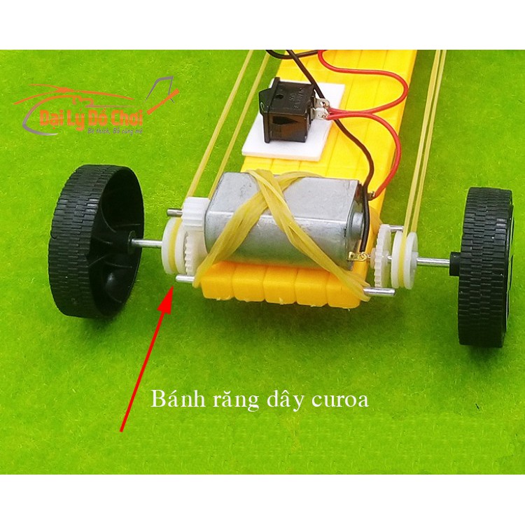 OT119 bộ chế tạo ô tô 4 bánh loại cầu dài