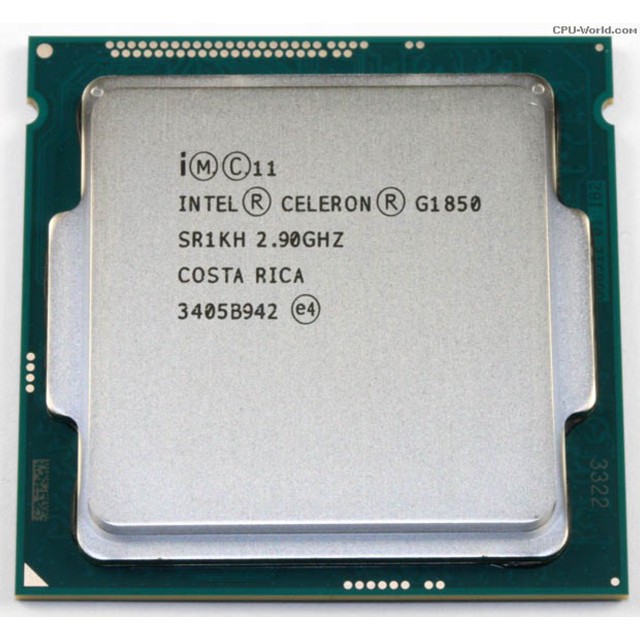 CPU Intel G1850 (2.90GHz, 2M, 2 Cores 2 Threads) TRAY chưa gồm Fan