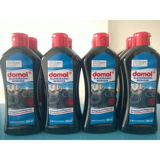 Dung dịch lau bề mặt bếp từ domol hàng Đức