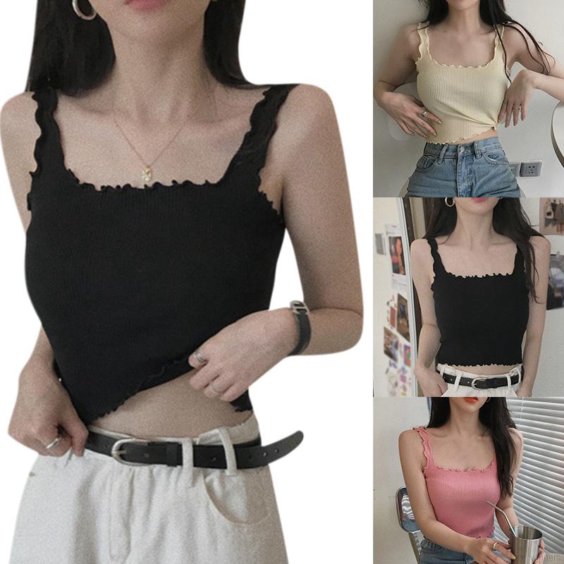 [Mã FAMAYWA giảm 10K đơn 50K] Áo Dệt Kim Hai Dây Thời Trang Xinh Xắn Cho Nữ | BigBuy360 - bigbuy360.vn