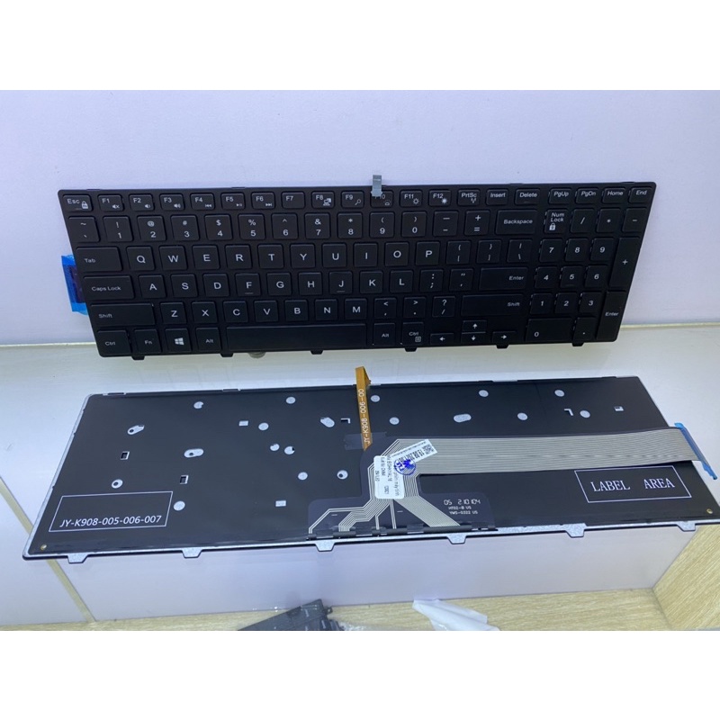 Phím Laptop Dell 5547 (có led NEW 100%) 3541 3542 3558 3559 5559 5542 5543 5555  5548 3567 3568 Inspiron 15-50000