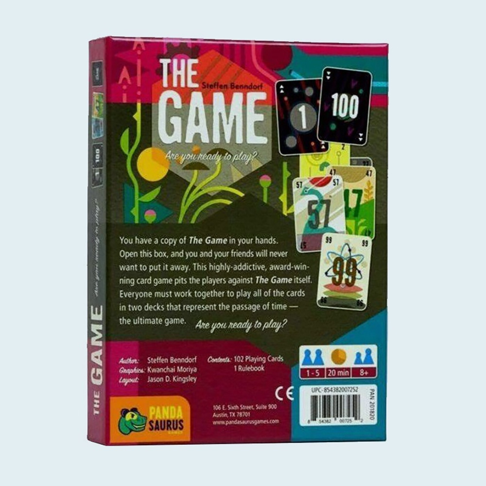 The Game Steffen Benndorf Board Game Bộ Thẻ Bài Trò Chơi Steffen Benndorf Vui Nhộn BG90
