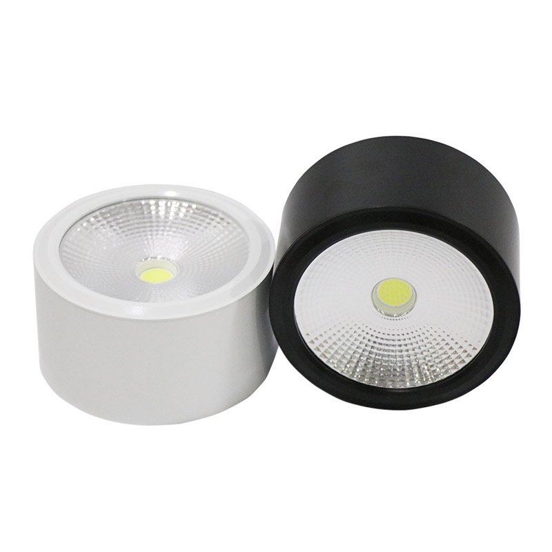 Đèn ống bơ ốp trần nổi 7W + 12w vàng,trắng, 3 màu + Bảo hành 1 năm