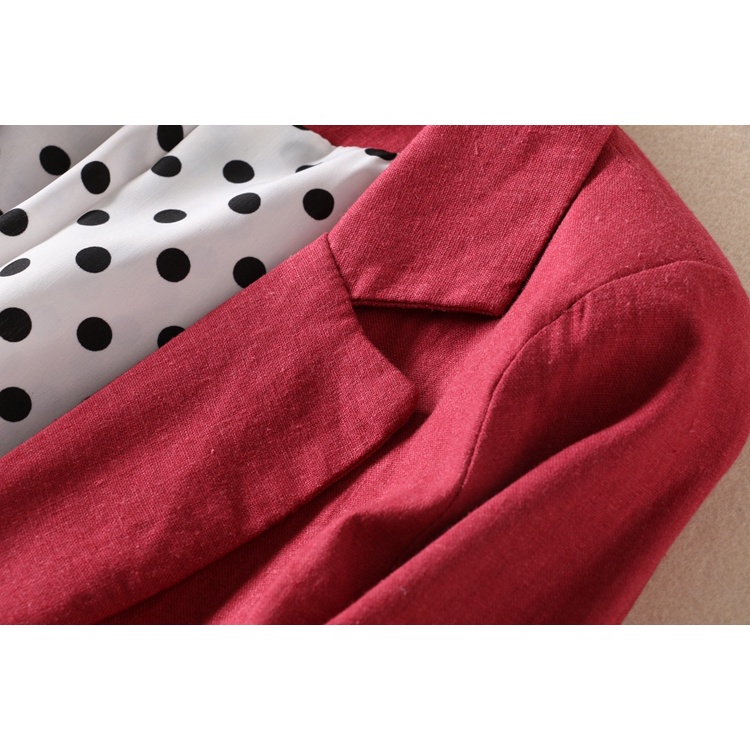 Áo blazer nữ 2 lớp áo vest dài tay khoác ngoài phong cách hàn quốc Ak16