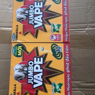 1 hộp nhang muỗi Jumbo vape gồm 10 khoanh