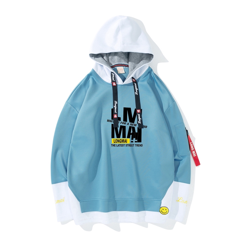Áo hoodie phối màu phong cách thời trang dành cho nam | BigBuy360 - bigbuy360.vn
