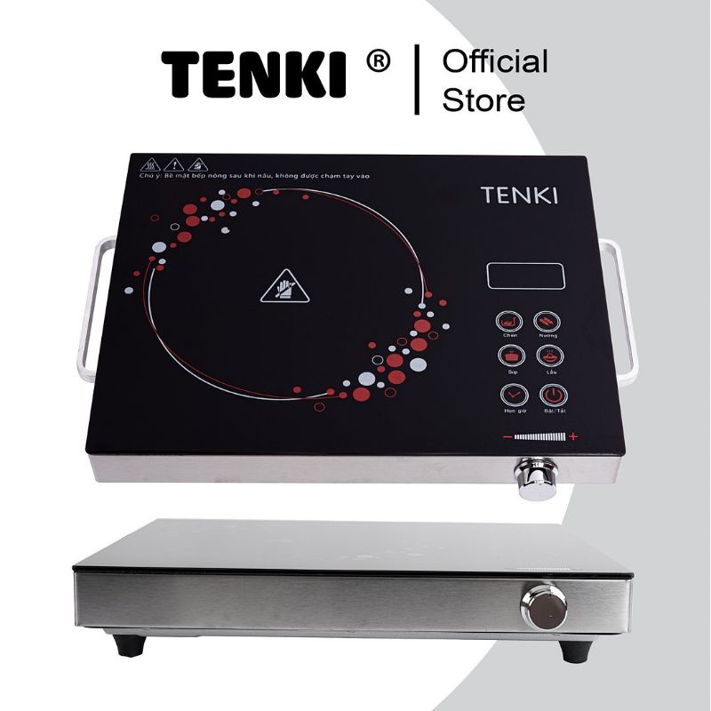 Bếp Hồng Ngoại Cảm Ứng TENKI TI8008 Sử Dụng Được Tất Cả Các Loại Nồi