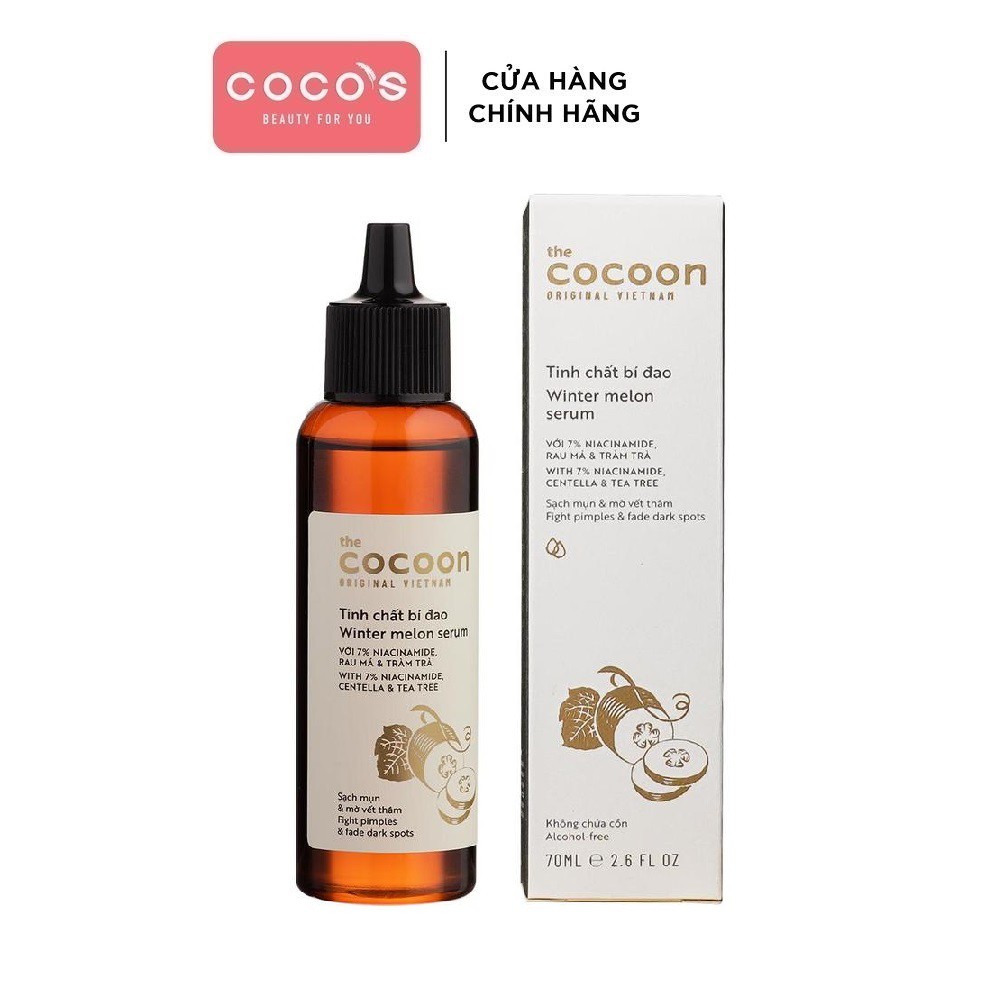 [Mã COSCOCOT4 -8% đơn 250K] Tinh chất bí đao Cocoon serum 70ml