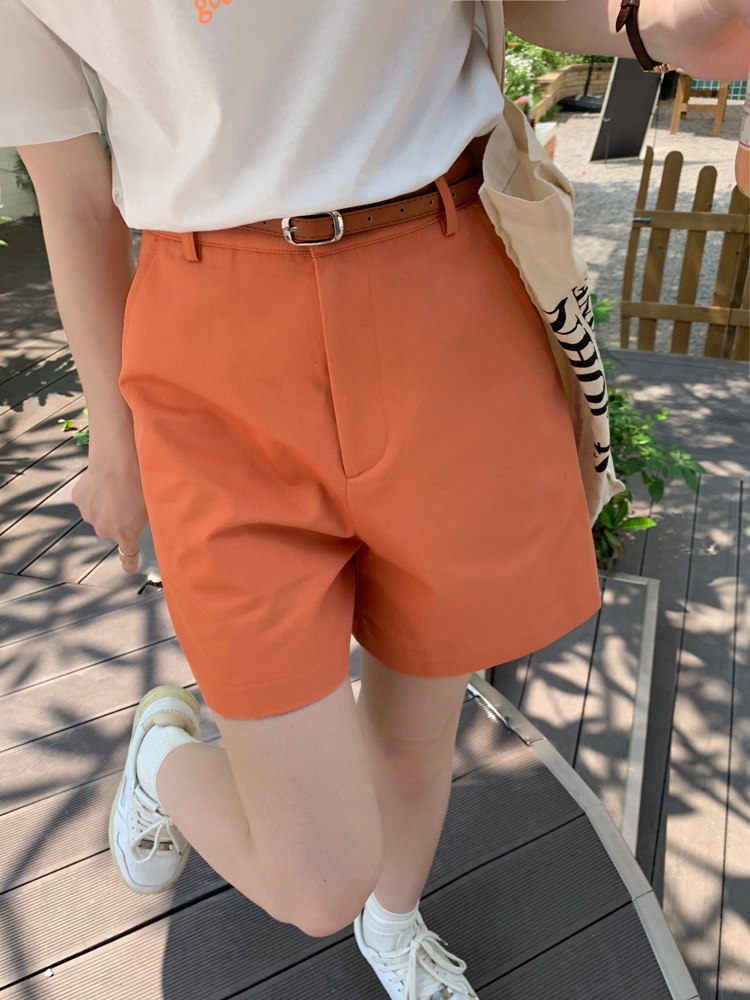 Quần Short Ống Suông Phối Thắt Lưng Thời Trang Năng Động 51289