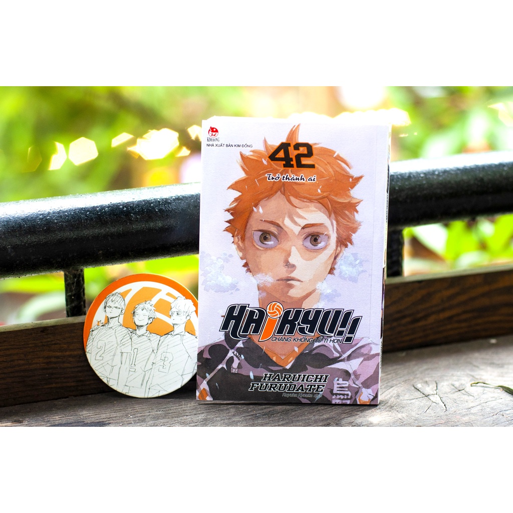 Haikyu - Chàng khổng lồ tí hon tập 42, 43, 44 tặng kèm lót ly