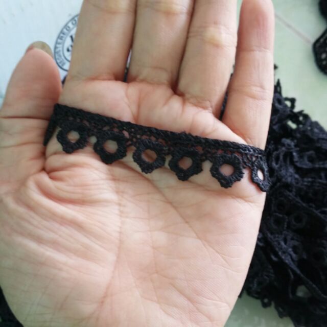 1 bó ren chỉ đen 13.5m x 15mm
