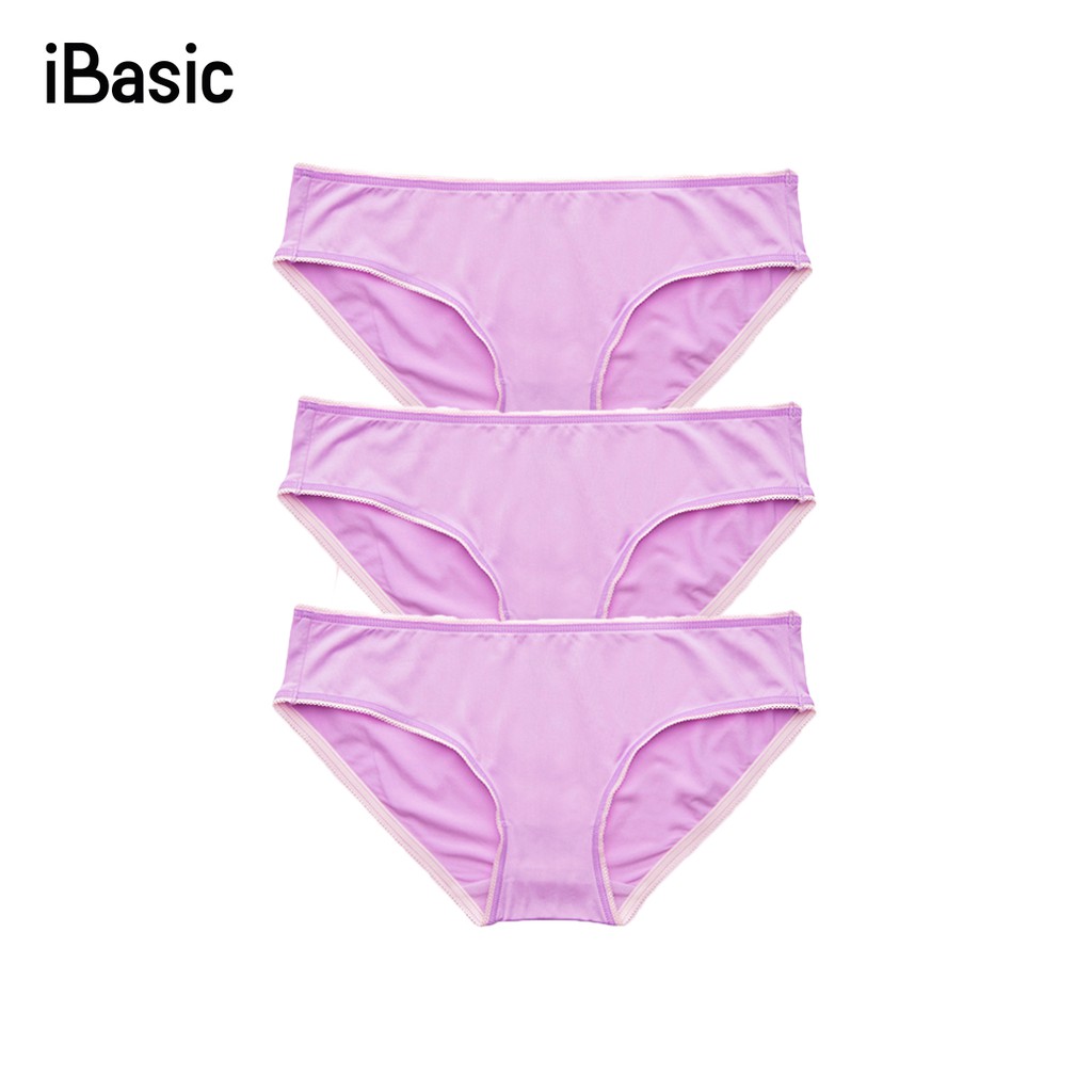 Combo 3 quần lót nữ thun lạnh iBasic V199-3 | BigBuy360 - bigbuy360.vn