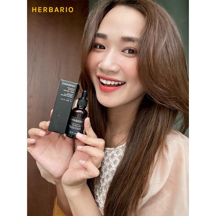 Serum mọc tóc Vỏ Bưởi và Bồ Kết Herbario 30ml