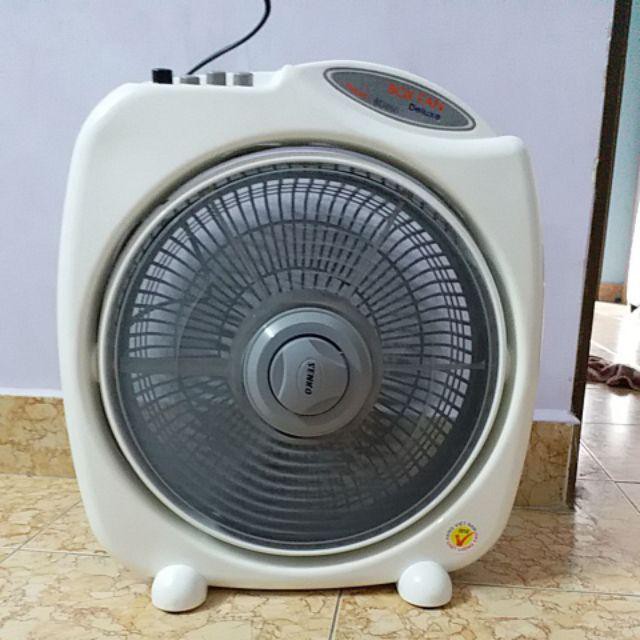 Quạt hộp Senko BD-1012 sải cánh 25 cao 40cm - quạt để bàn dễ dàng di chuyển