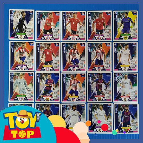 [Một Thẻ ] [No.1->20 mùa 18-19] Thẻ cầu thủ bóng đá Poca Match Attax 2019 2nd như ảnh & mô tả [giá theo độ mới và hiếm]