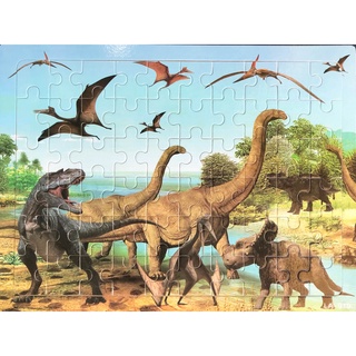 Tranh ghép hình gỗ 60 mảnh T602 rèn tư duy nhiều chủ đề cho Bé