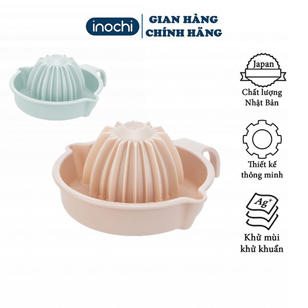 [2 size] Bộ vắt cam - chanh YOKO INOCHI có lọc bằng nhựa nguyên sinh kháng khuẩn tiện lợi