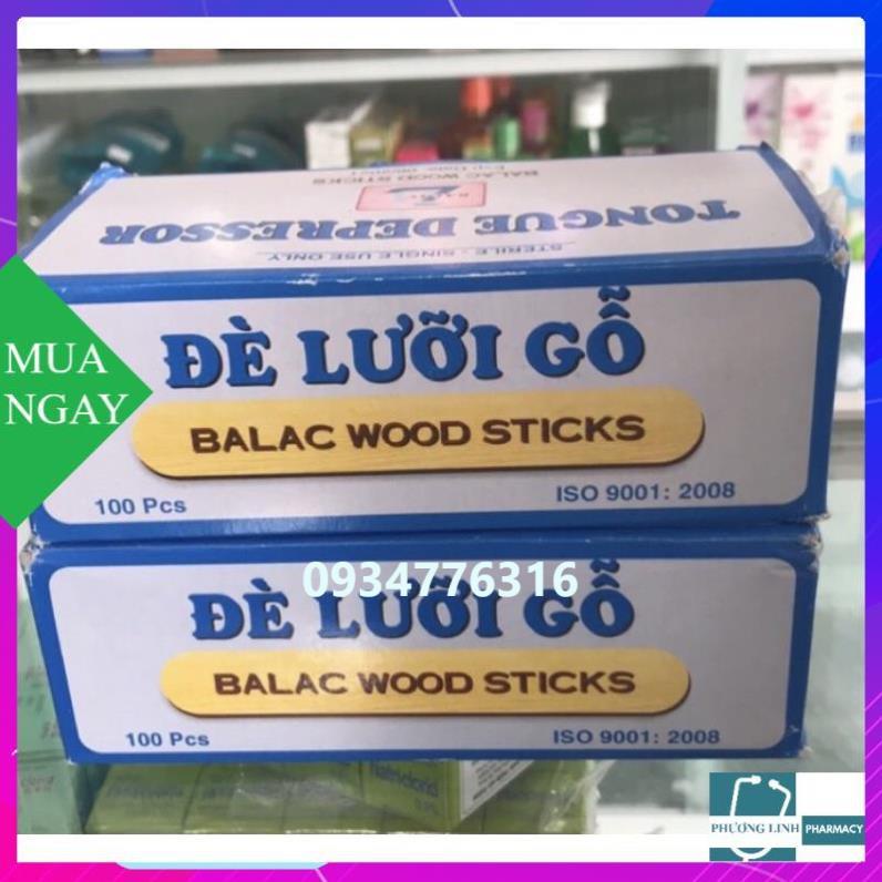 ĐÈ LƯỠI GỖ TONGUE DEPRESSOR