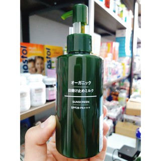 Kem chống nắng hữu cơ Muji Organic Sunscreen SPF28 PA+++