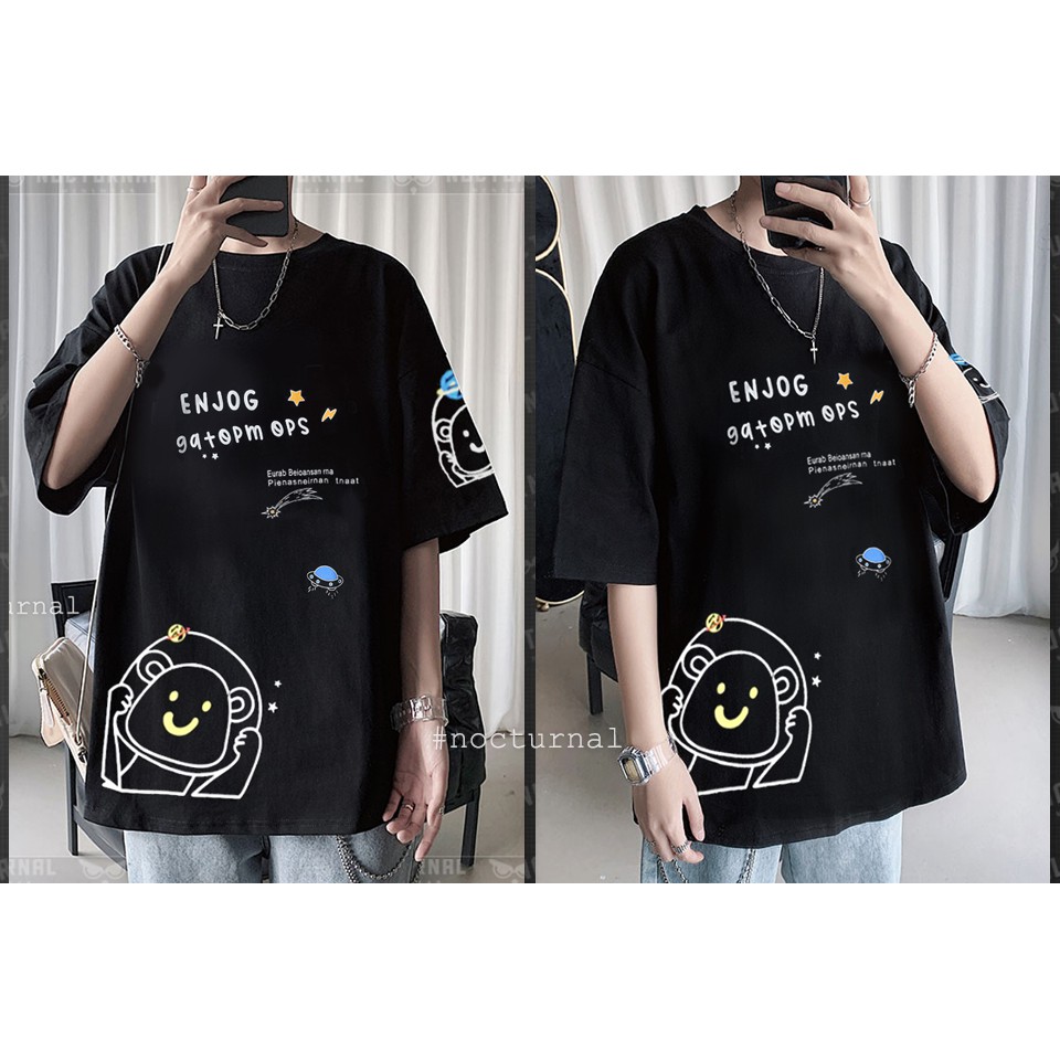 Áo T-shirt Tay Lỡ Astro Lion Unisex Nocturnal