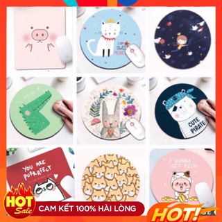 [SIÊU SALE KHỔNG LỒ] Miếng Lót Chuột Hoạt HÌnh Siêu Dễ Thương Siêu Nhạy
