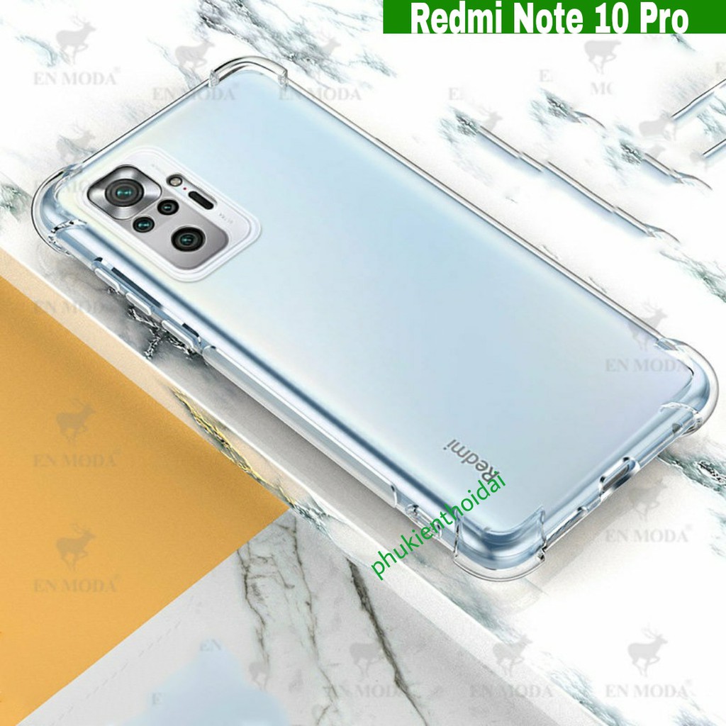 Ốp lưng Redmi Note 9s / Redmi 9 / Note 10 / Note 10 Pro / Note 11 Pro dẻo trong suốt lồi 4 góc hạn chế ố vàng chống sốc