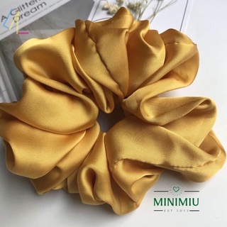 [Size To] Dây buộc tóc Scrunchies Handmade cột tóc vải lụa phong cách Hàn Quốc cho nữ Minimiu