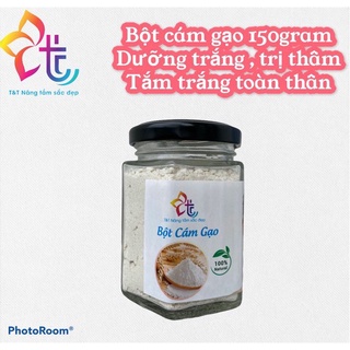 Bột gạo lứt đắp mặt nạ