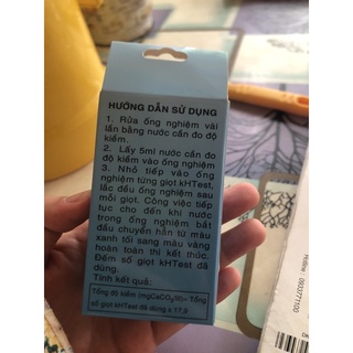 Kiểm tra độ kiềm - kH Test
